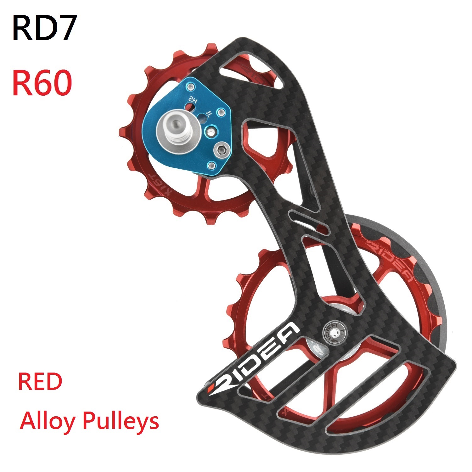 Full ceramic) Oversized Pulley Wheel Cage 16T/20T for SHIMANO Rear