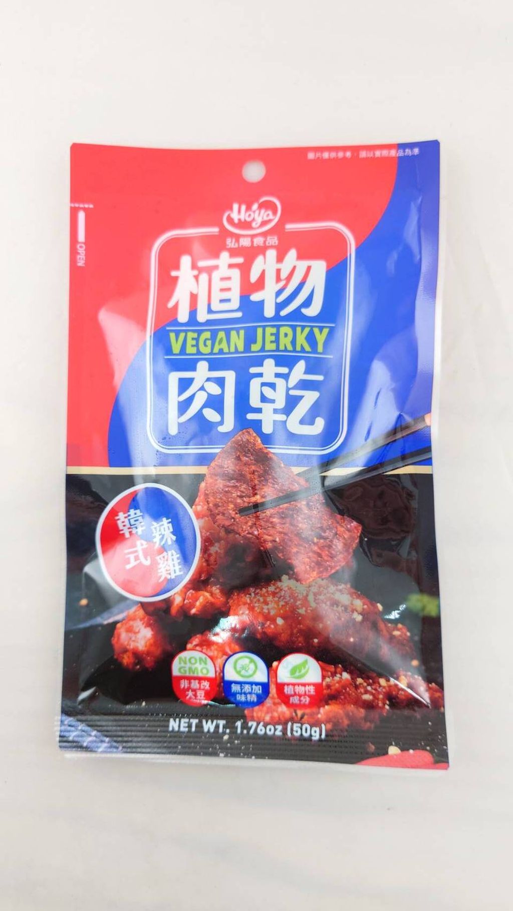 HOYA植物肉乾-韓式辣雞風味50g-1