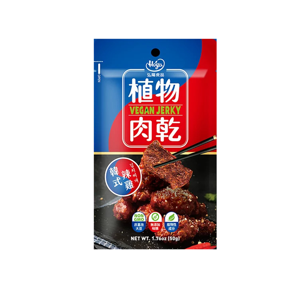 植物肉乾－韓式辣雞 50g