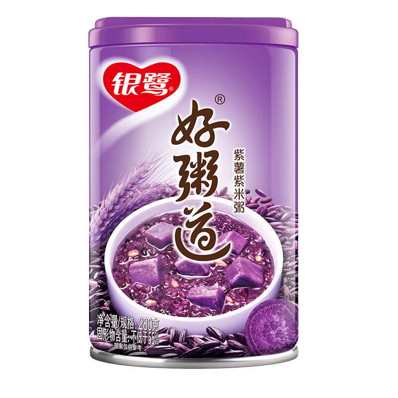 Yin Lu Canned Eight Treasure Congee with Purple Sweet Potato 280G