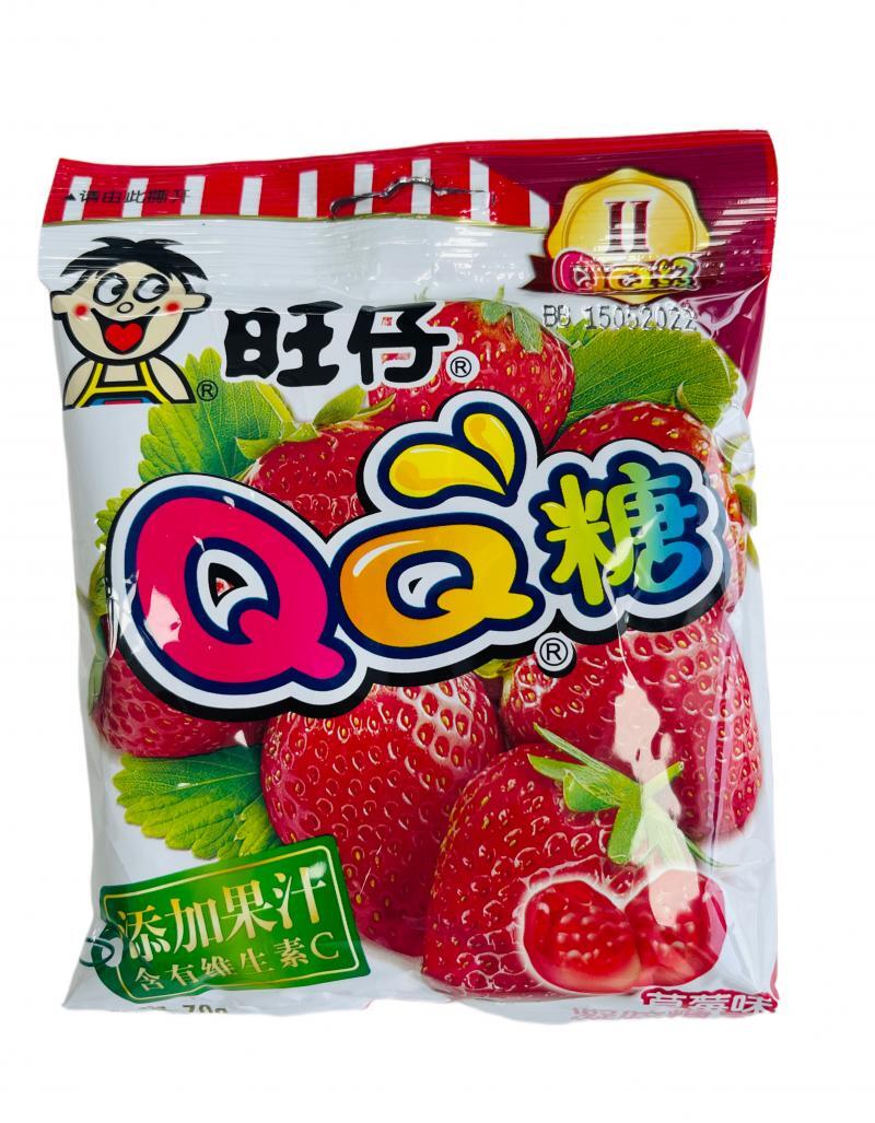 Wang Zai QQ Soft Candy with Strawberry Flavor 20G