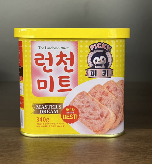 Picky Master's Dream Premium Ham Luncheon Meat (90% Pork Shank) 340G