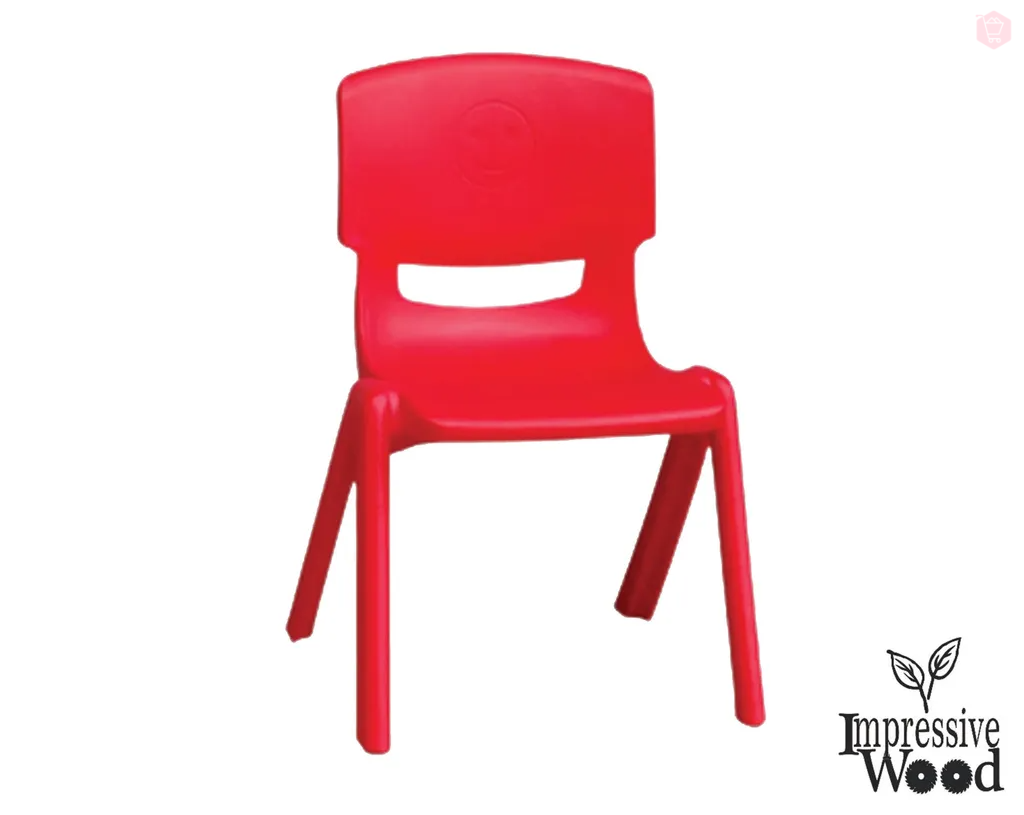 Children Plastic Chair 02 (RED)