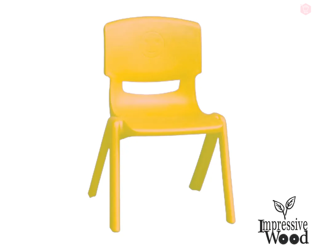 Children Plastic Chair 02 (YELLOW)