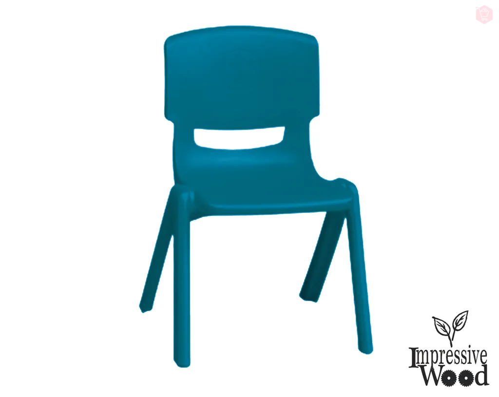 Children Plastic Chair 02 (BLUE)