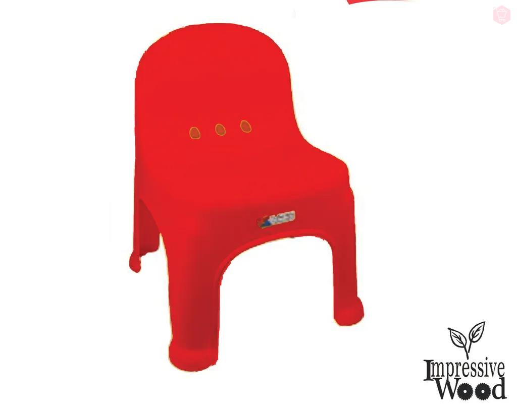 Children's Plastic Chair 01 (RED)
