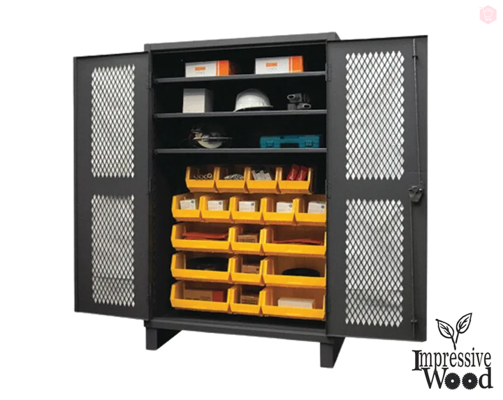 Quick-View Security Bin Cabinets