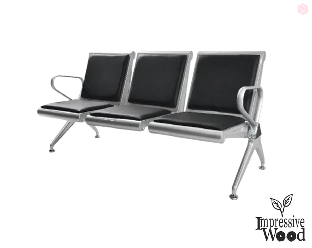 3 Seater Link Chair with PU
