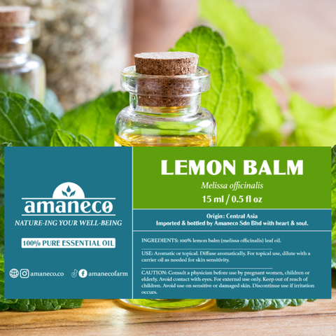 Lemon Balm EO Product Photo1