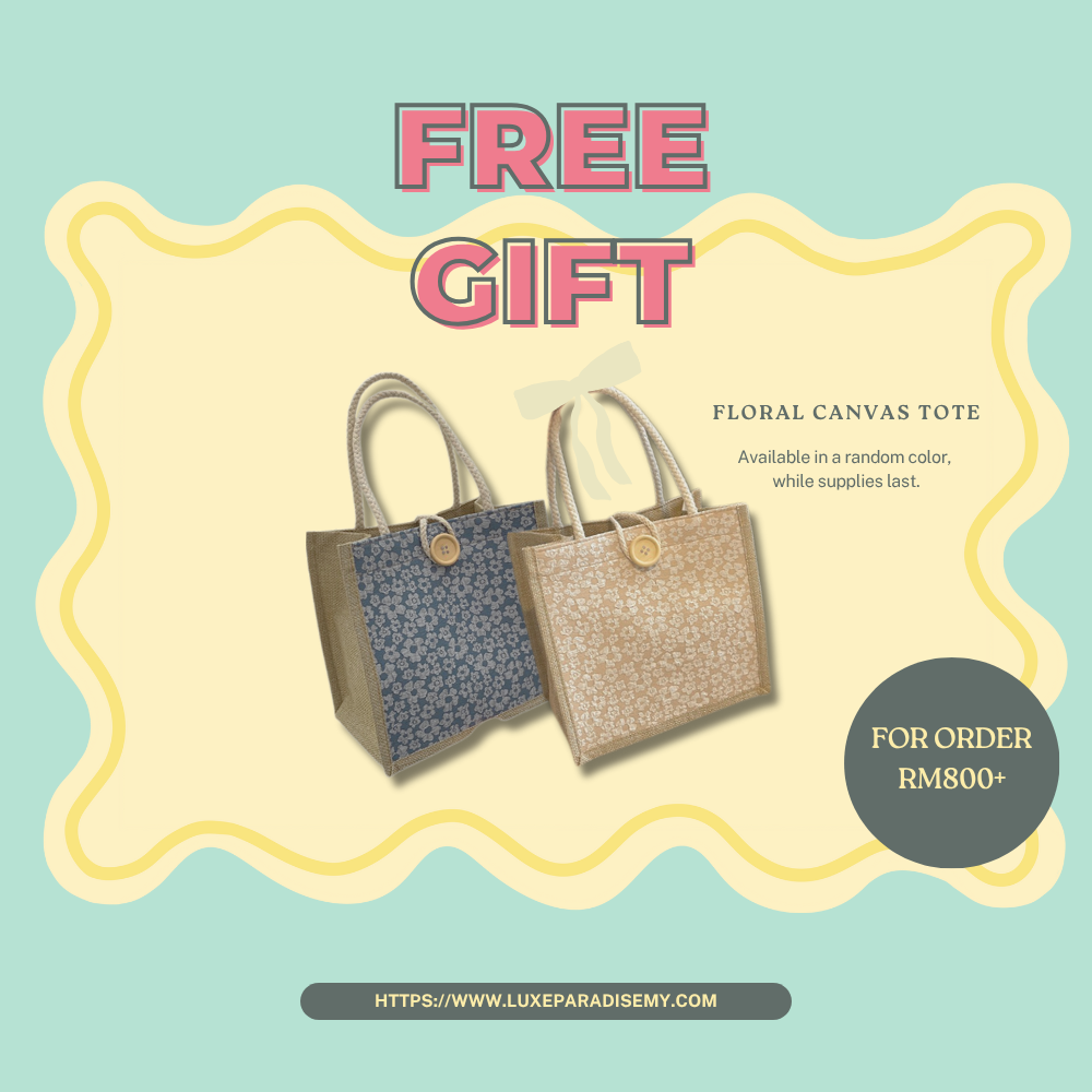 Free Floral Canvas Tote