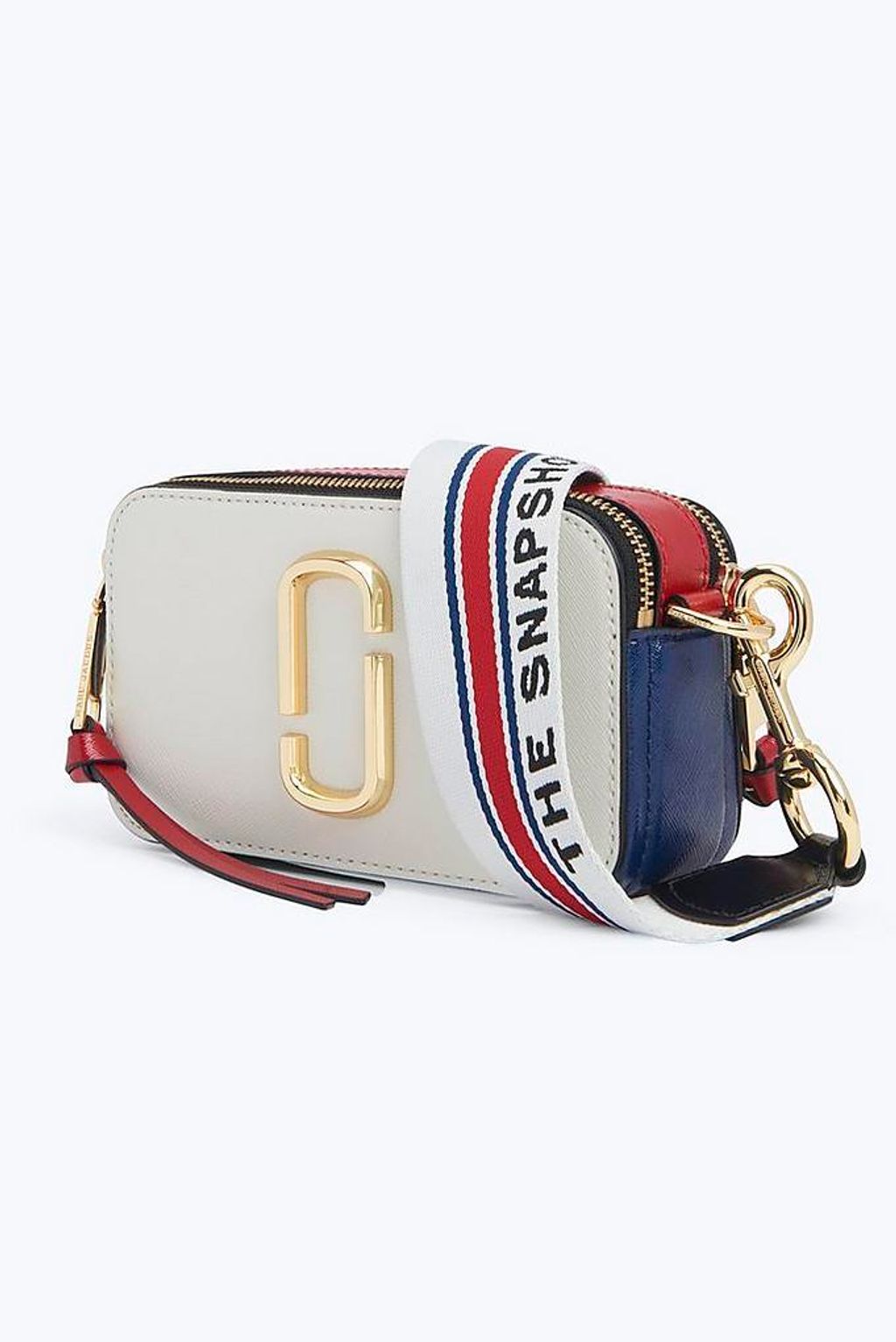 Marc Jacobs The Snapshot Small Camera Bag- Misty Blue Multi