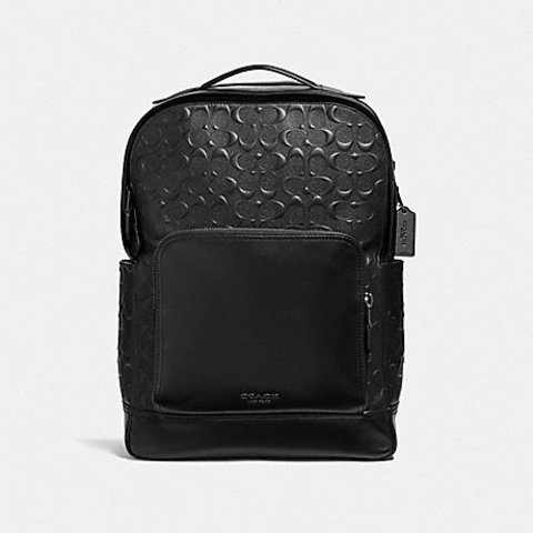 Coach Graham Backpack in Signature Leather F50719 – Luxe Paradise