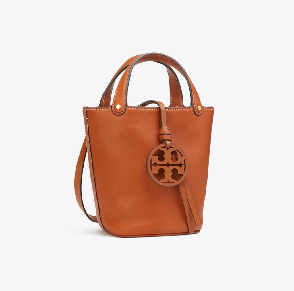 Tory Burch Miller Brown Bucket Bag