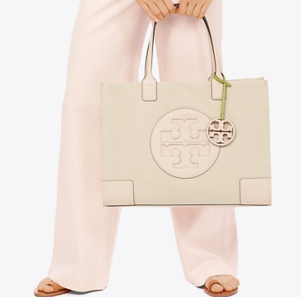 Tory Burch Ella Canvas Tote – Luxe Paradise