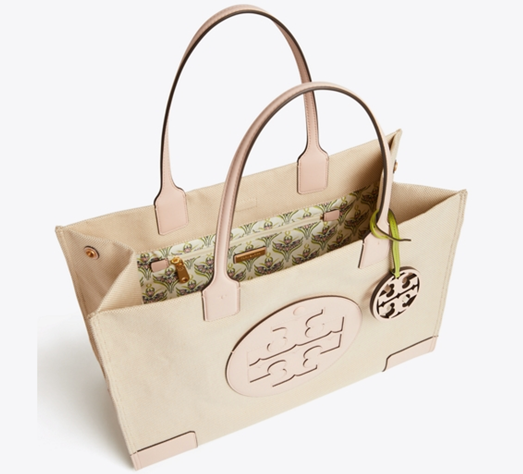 Luxe Paradise - Tory Burch Ella Canvas Floral Tote 🇺🇸