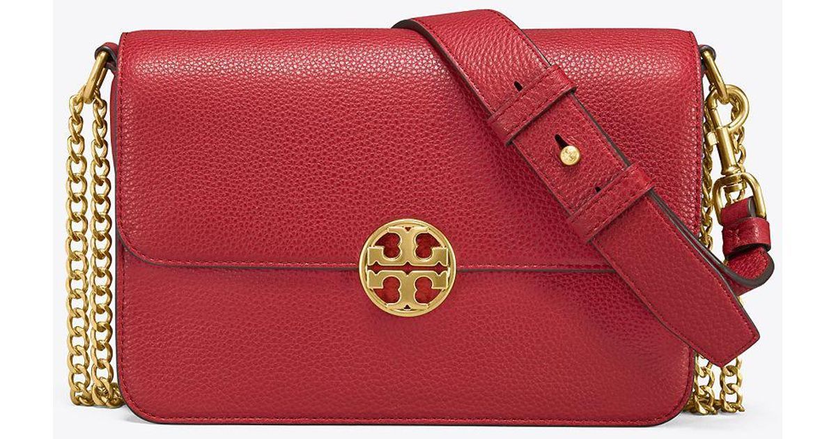 tory burch maroon bag