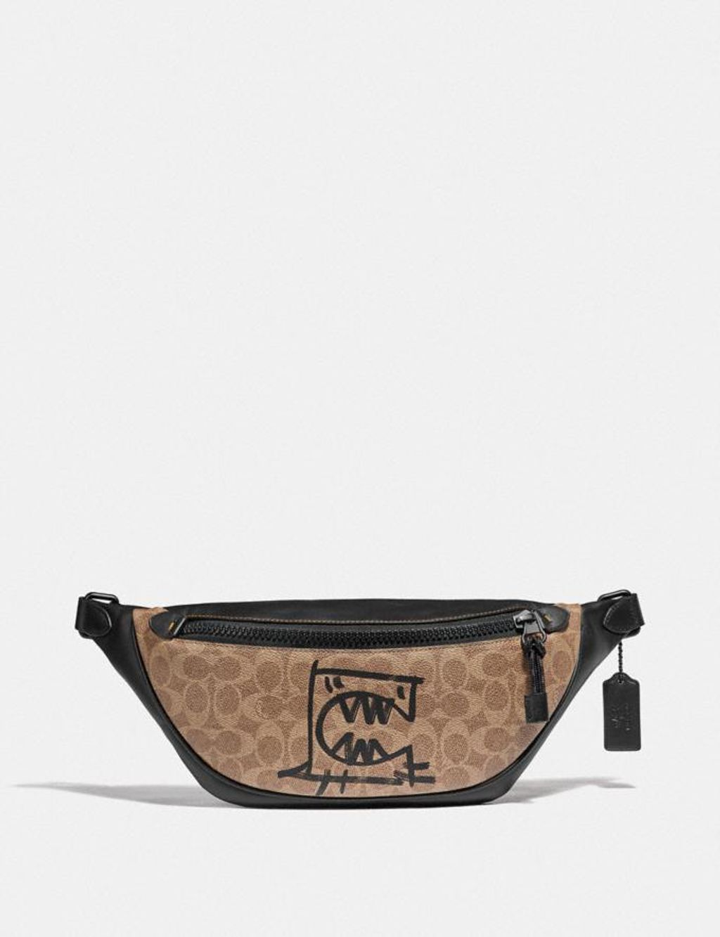 Coach Rivington Belt Bag In Signature Canvas With Rexy 75761 – Luxe ...