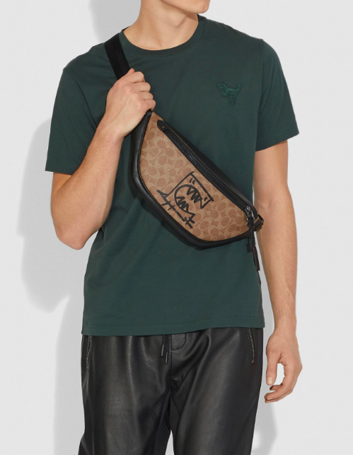 coach mens waist bag