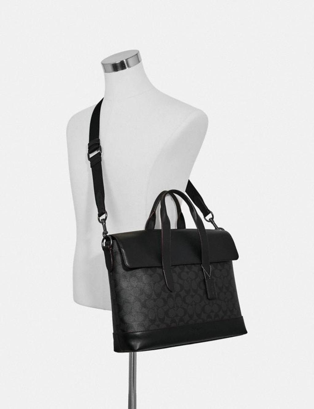 Coach Hamilton Portfolio Brief In Signature Canvas F77858 Luxe Paradise