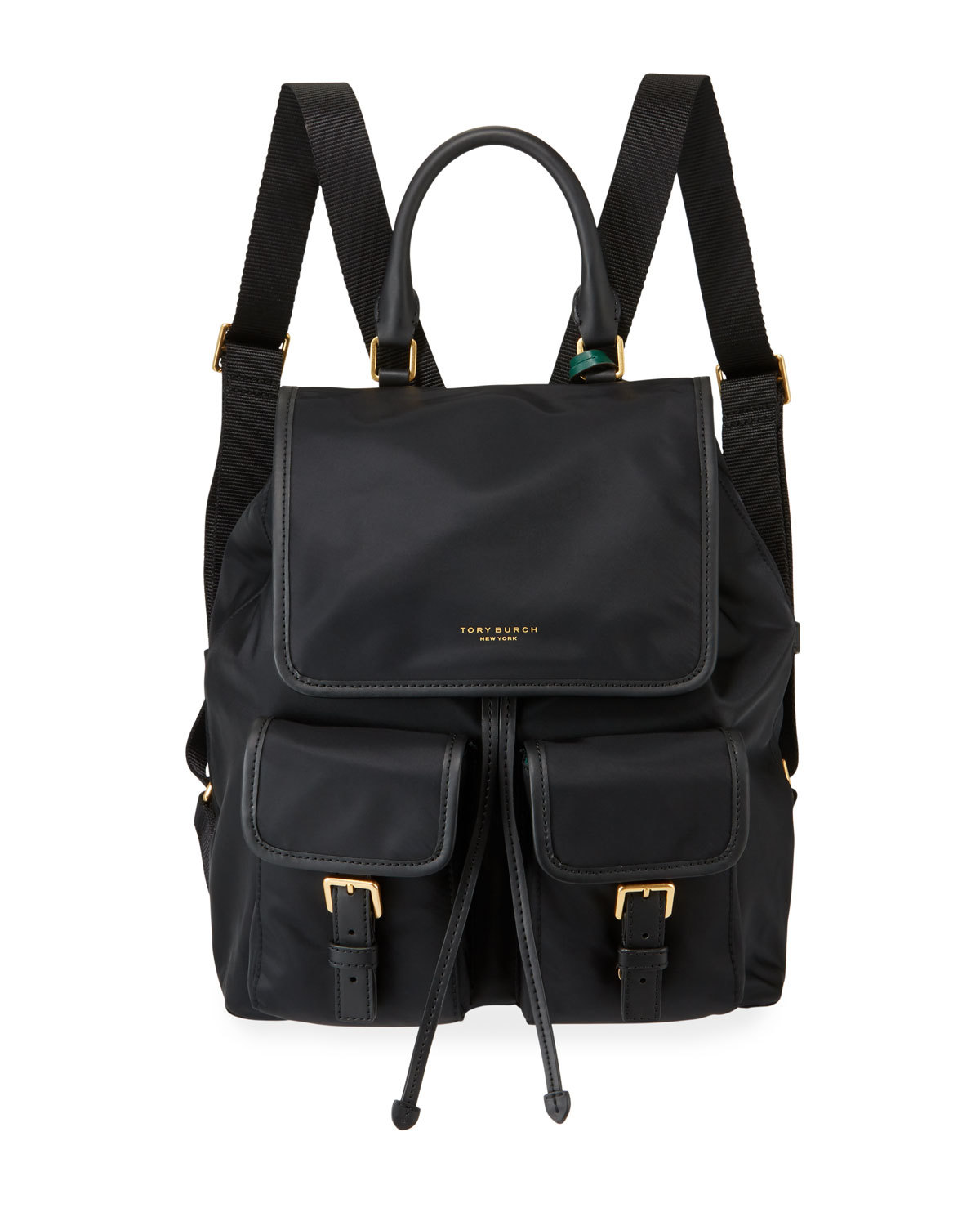 Perry nylon flap backpack Clearance