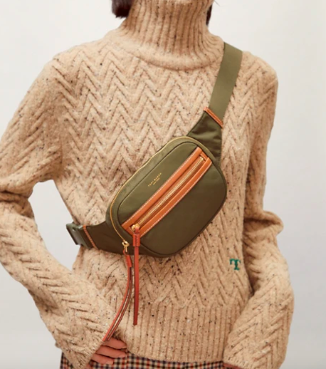 tory burch perry nylon belt bag