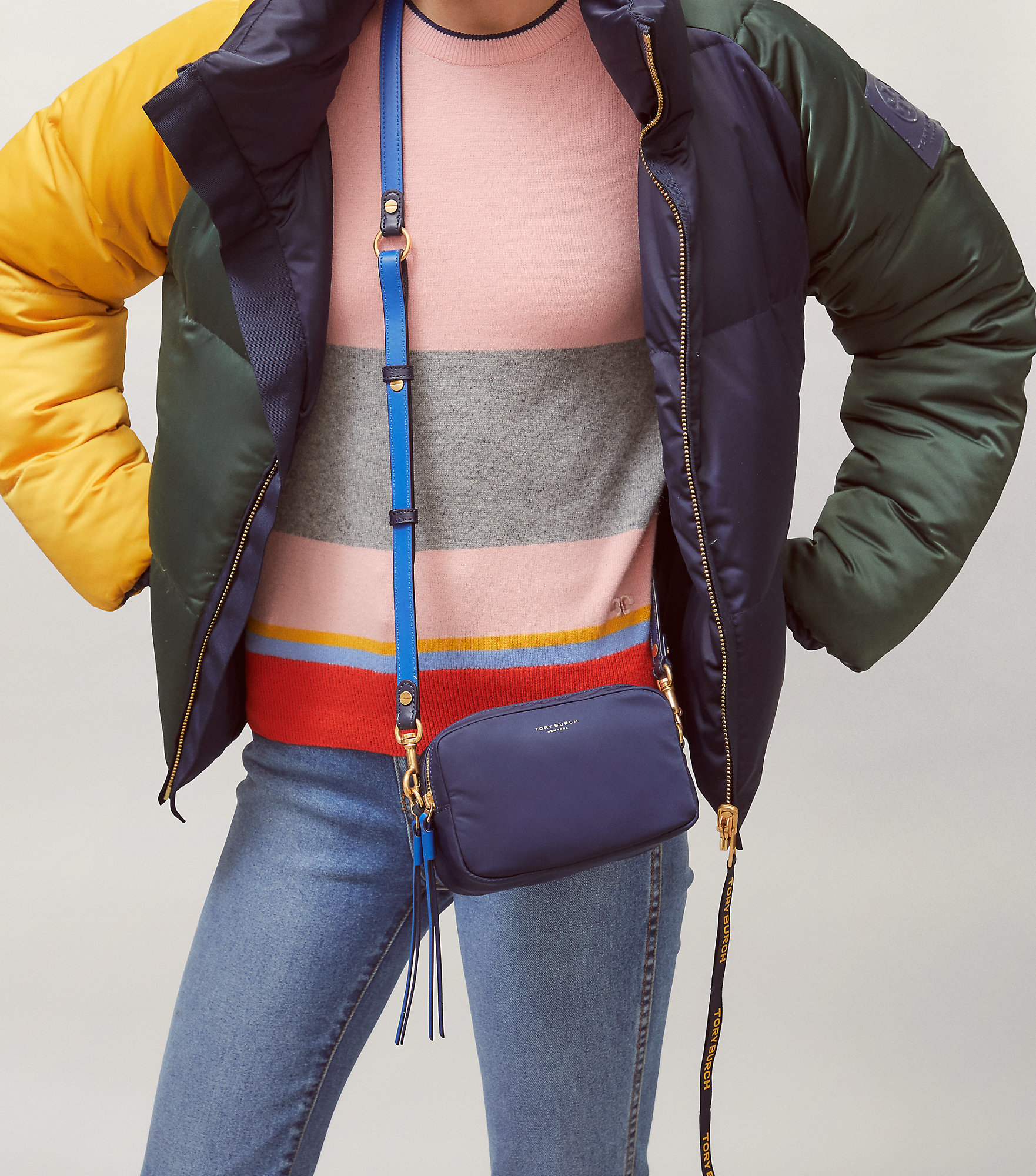 Tory Burch Perry Mini Nylon Crossbody Bag – Luxe Paradise