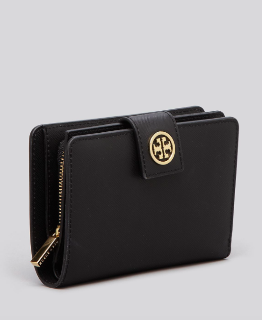 Tory Burch Robinson French Bi Fold – Luxe Paradise Tory Burch Robinson French Bi Fold – Luxe Paradise