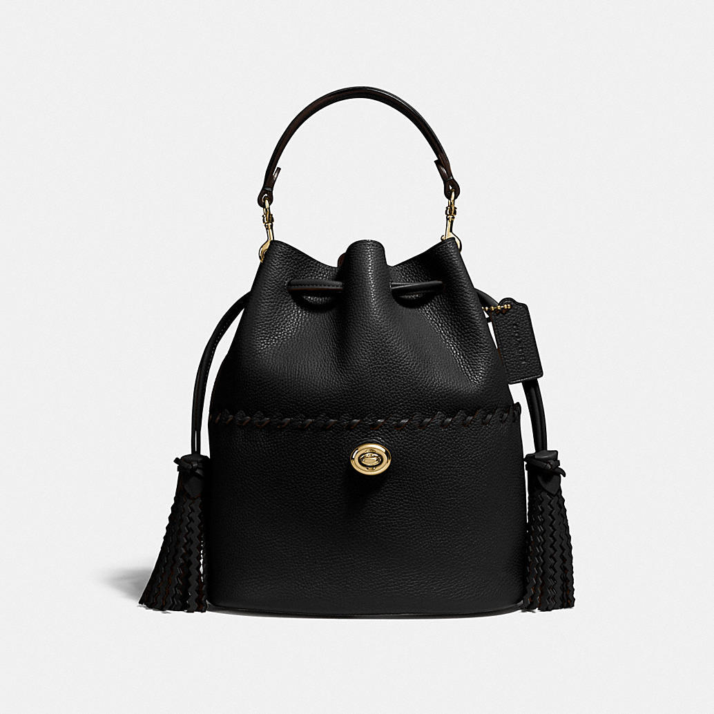 coach whipstitch bucket bag