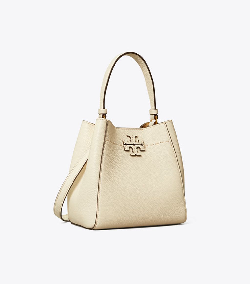 Tory Burch Mcgraw Small Bucket Bag – Luxe Paradise