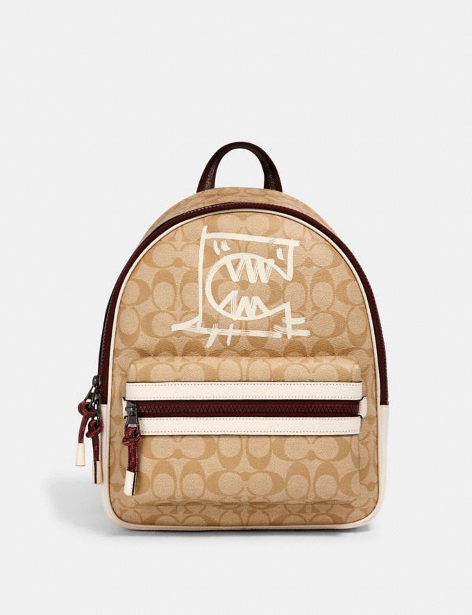 coach vale medium charlie backpack