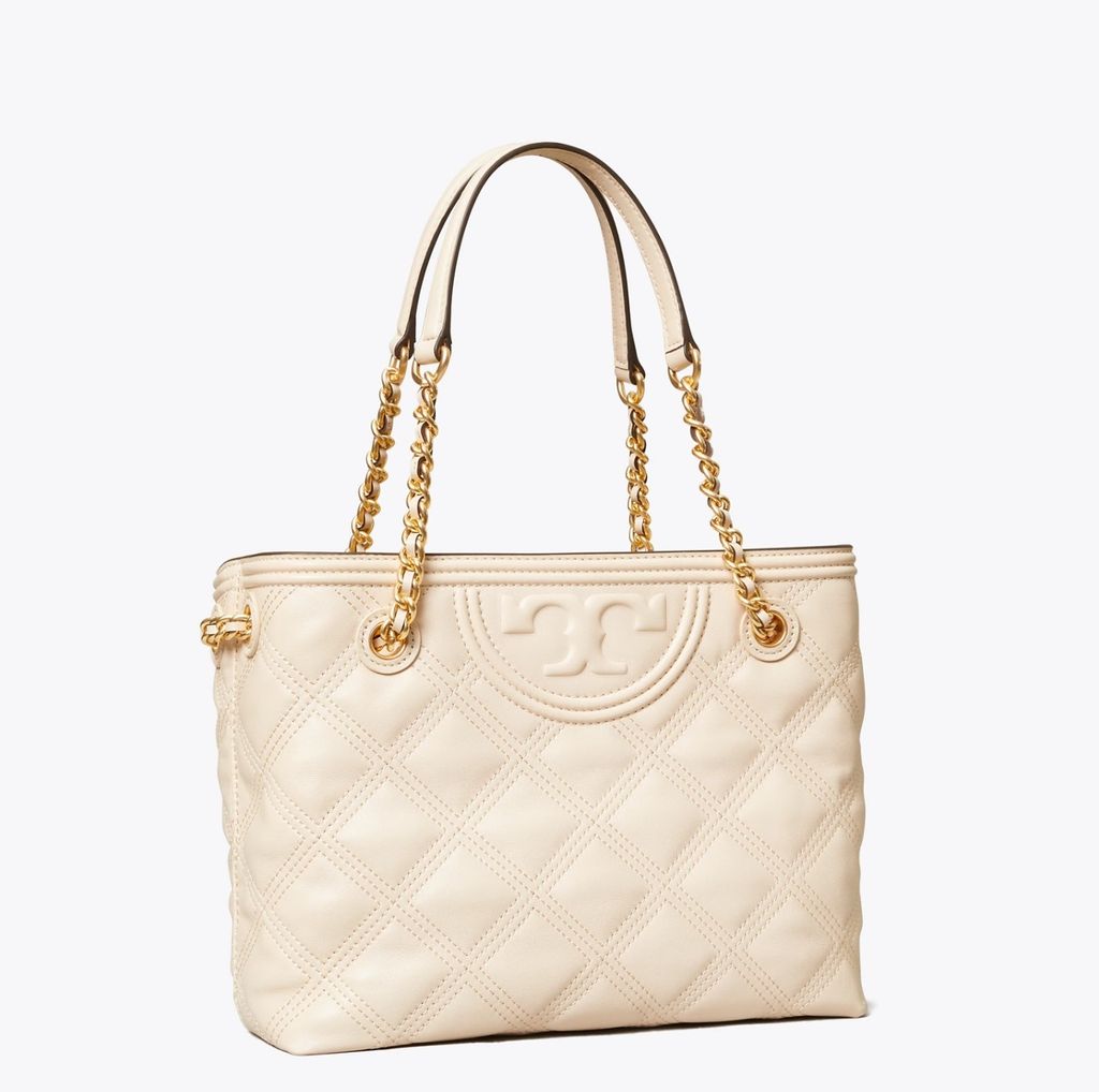 Tory Burch Fleming Soft Small Tote – Luxe Paradise Tory Burch Fleming Soft Small Tote – Luxe Paradise