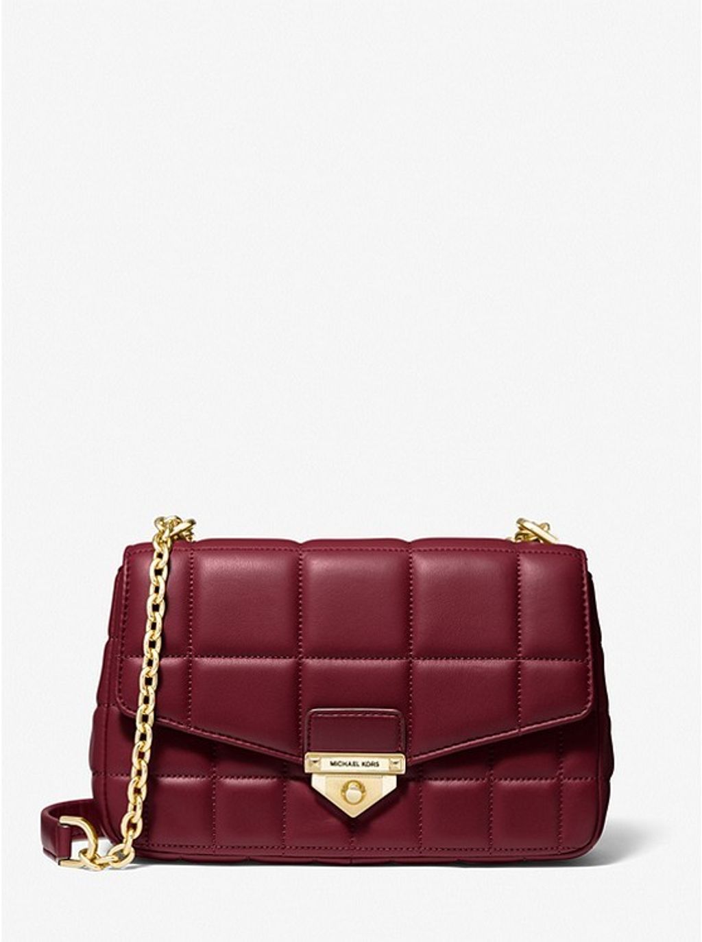 Michael Kors Soho Large Quilted Leather Shoulder Bag – Luxe Paradise