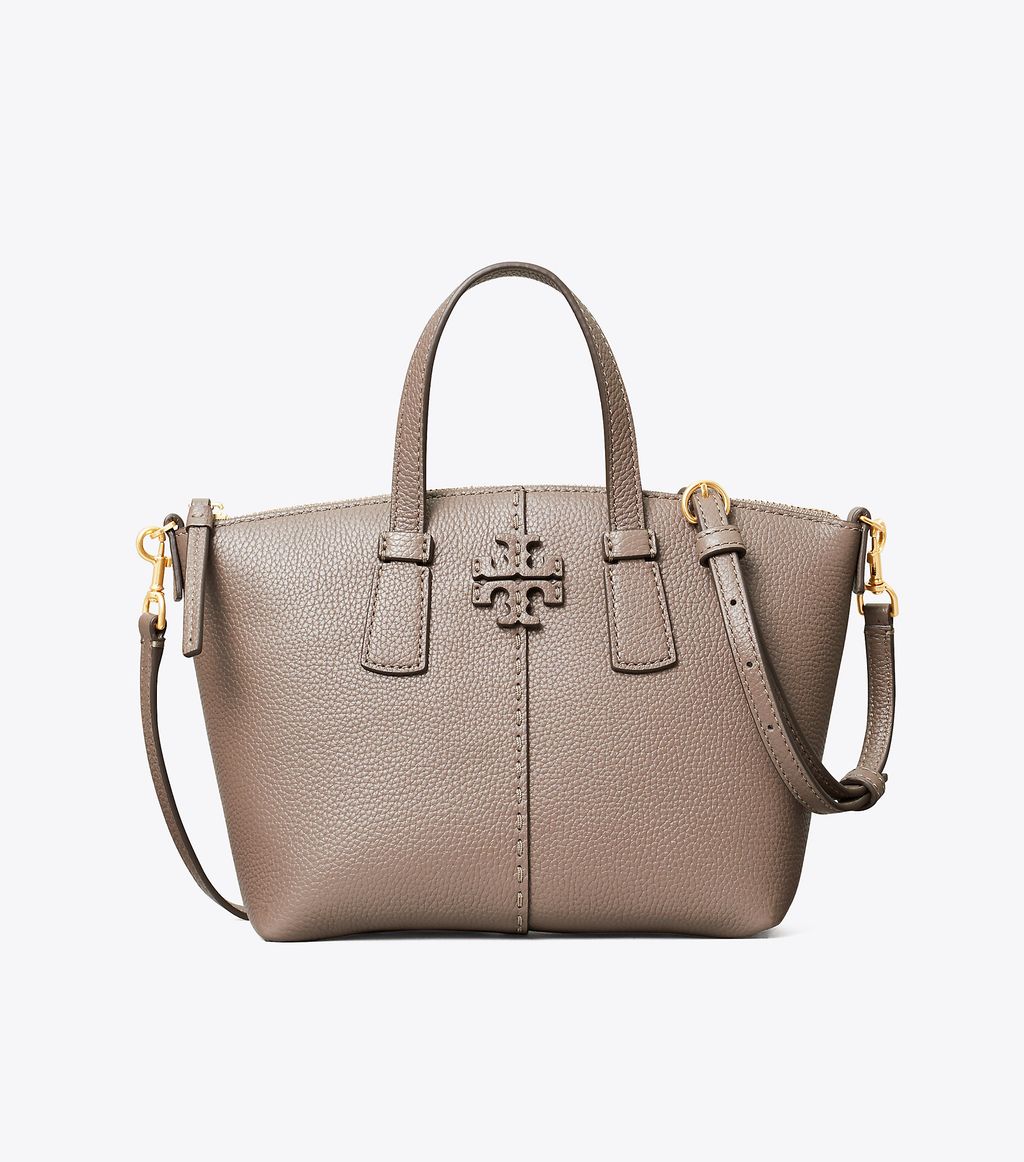 Tory Burch McGraw Mini Top Zip Satchel – Luxe Paradise Tory Burch McGraw Mini Top Zip Satchel – Luxe Paradise