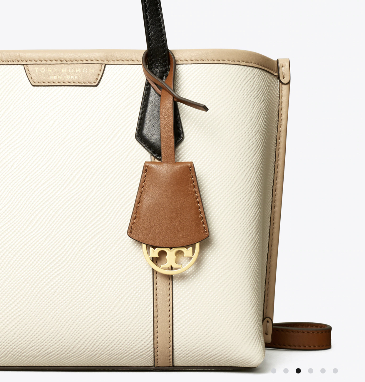 Tory burch color block perry tote Clearance