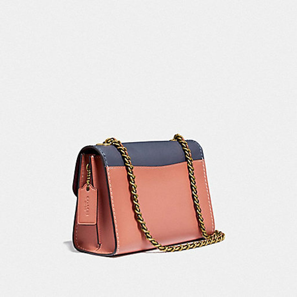 Coach Parker 18 In Colorblock Signature Canvas 69587 Luxe Paradise