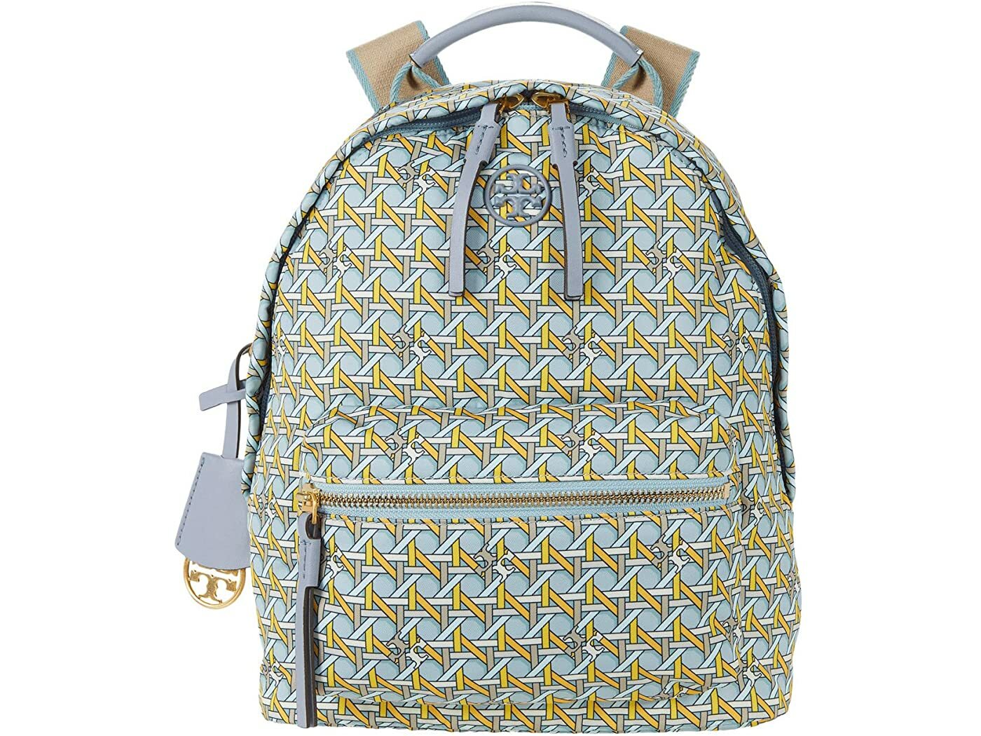 Tory Burch Backpack Piper Gingham Zip black white Sold Out 