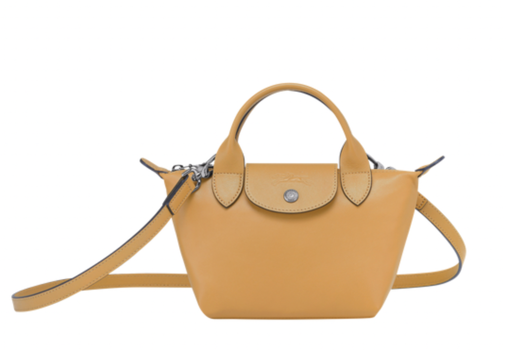 Longchamp Le Pliage Mini Cuir Top Handle Bag – Luxe Paradise