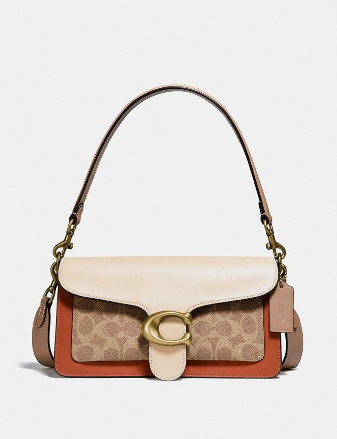 Coach Tabby Shoulder Bag 26 With Signature Canvas 91215 – Luxe Paradise