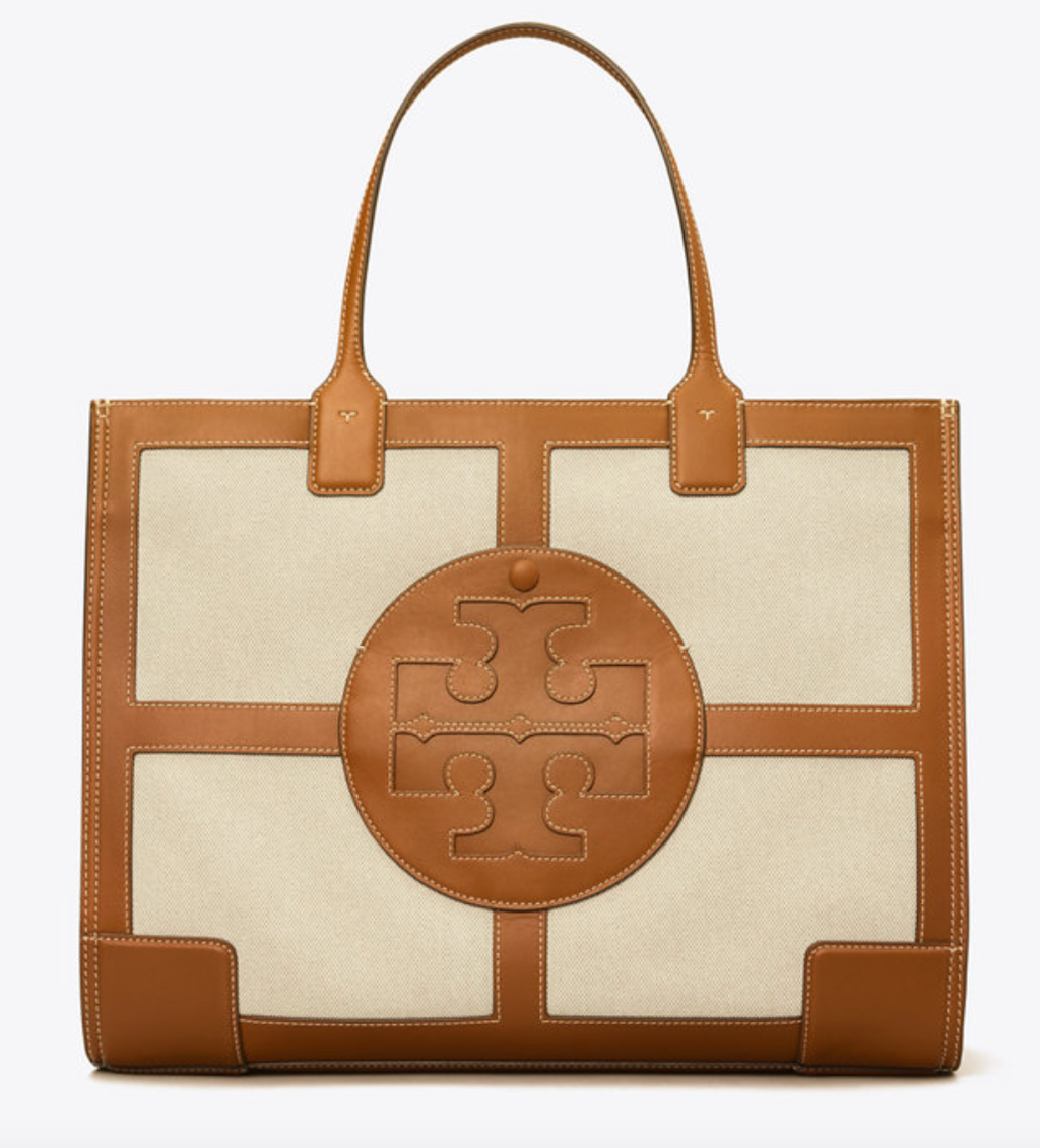 Tory Burch Ella Canvas Quadrant Tote Bag – Luxe Paradise