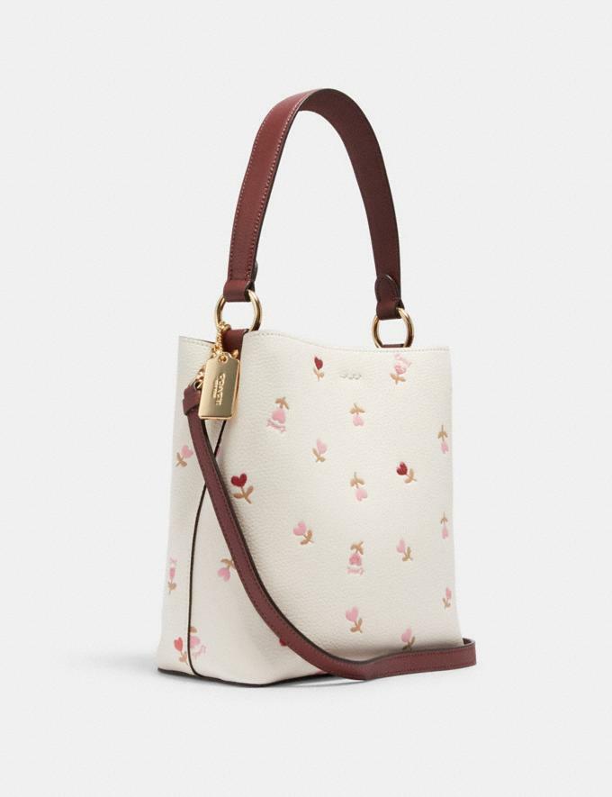 coach tote with hearts
