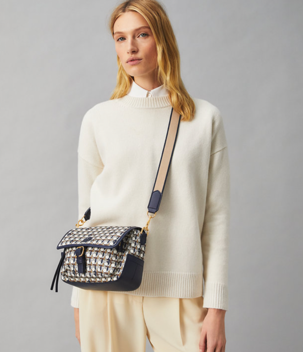 Tory Burch Piper Printed Crossbody – Luxe Paradise