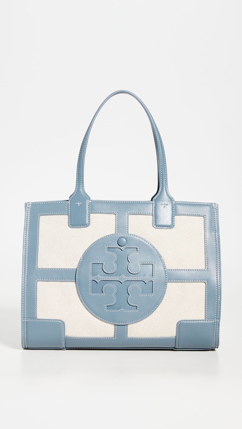 Tory Burch Ella Large Canvas Quadrant Tote