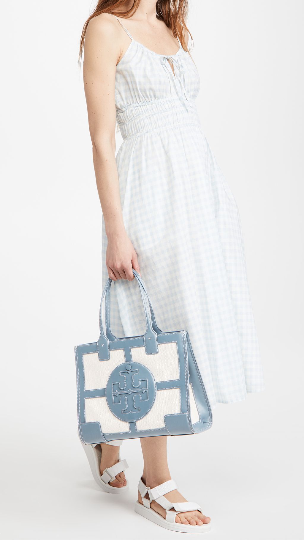 Tory Burch Ella Canvas Quadrant Tote Bag – Luxe Paradise