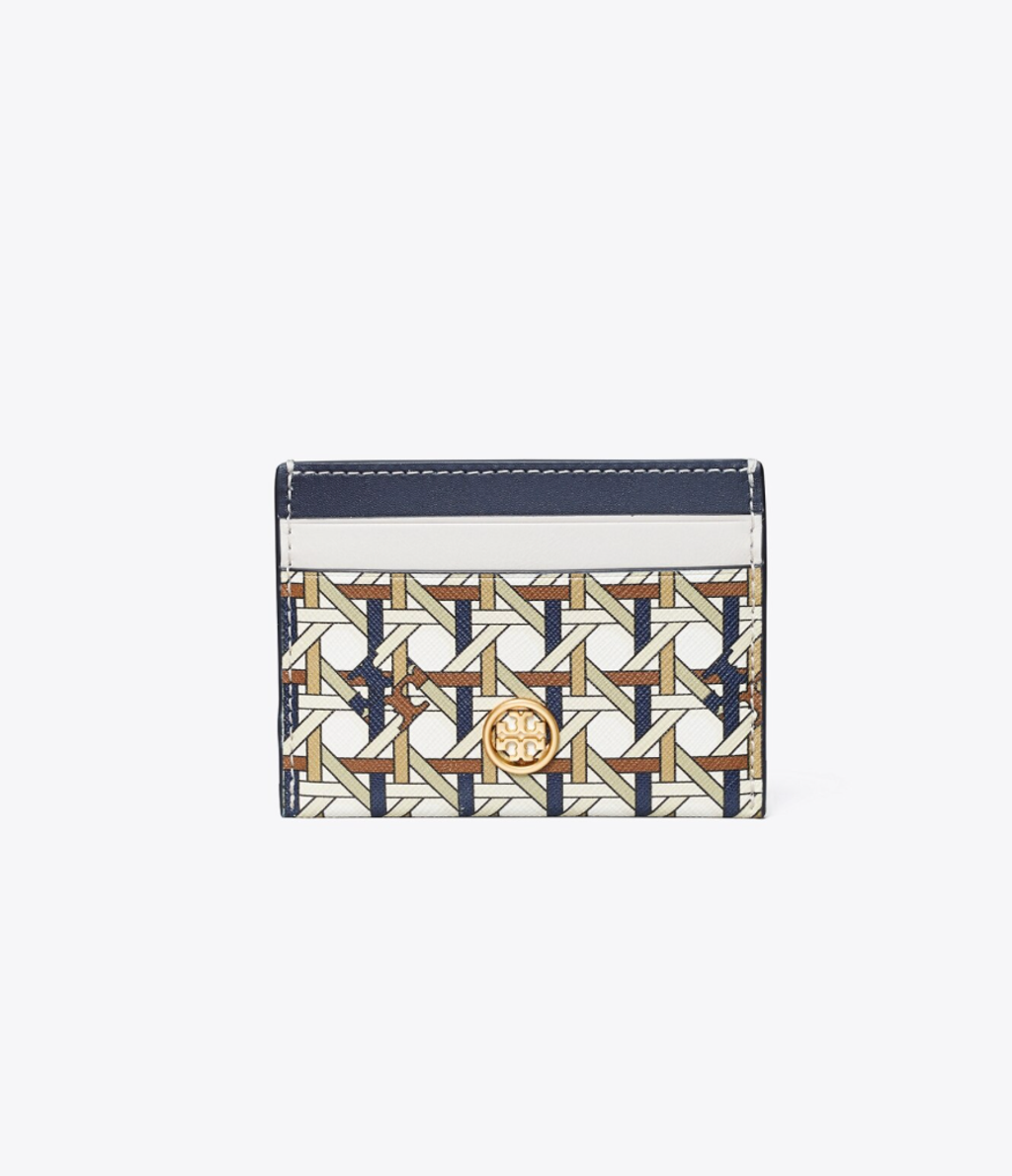 Tory Burch Robinson Printed Card Case – Luxe Paradise