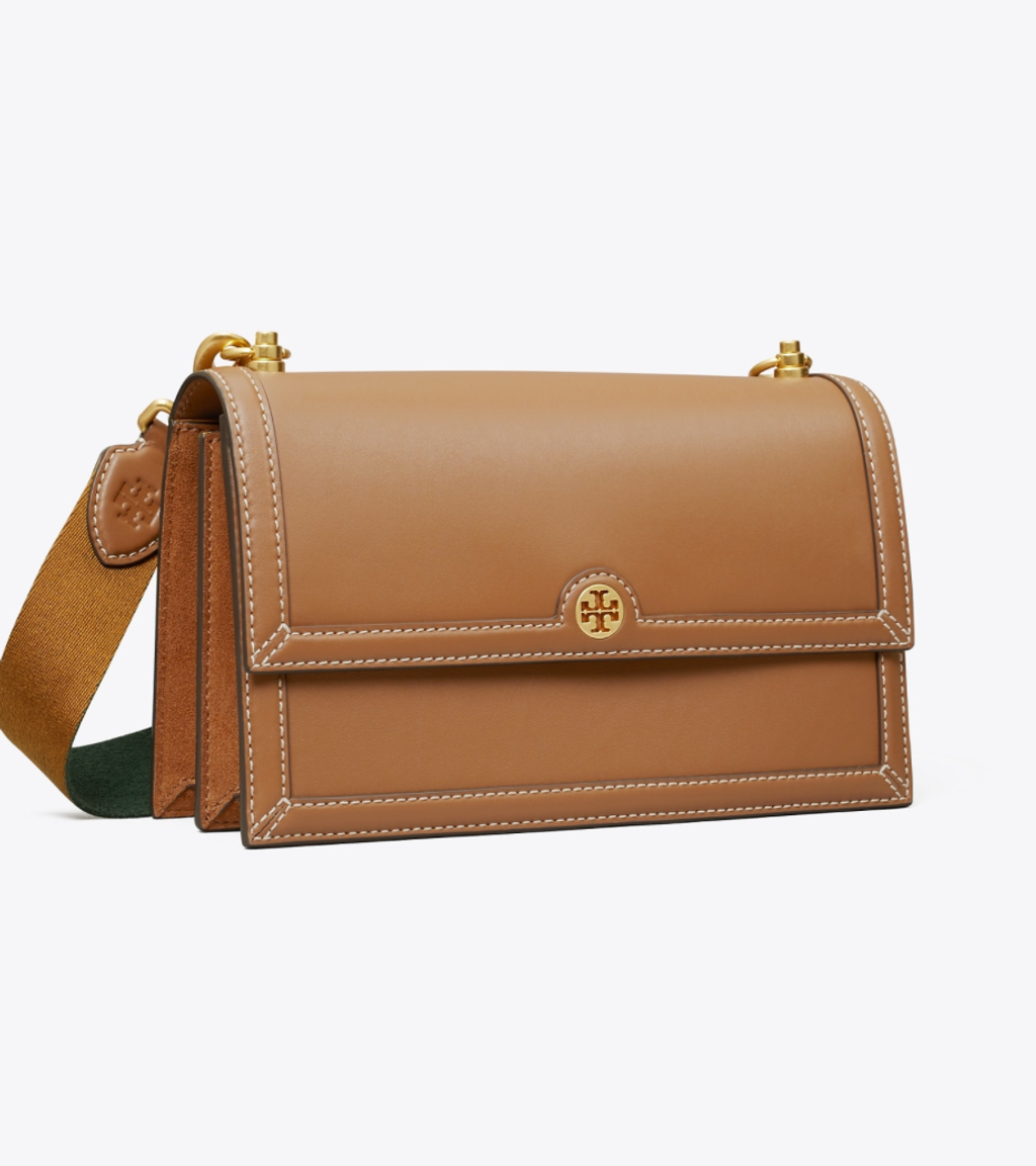 Tory Burch T Monogram Leather Shoulder Bag – Luxe Paradise