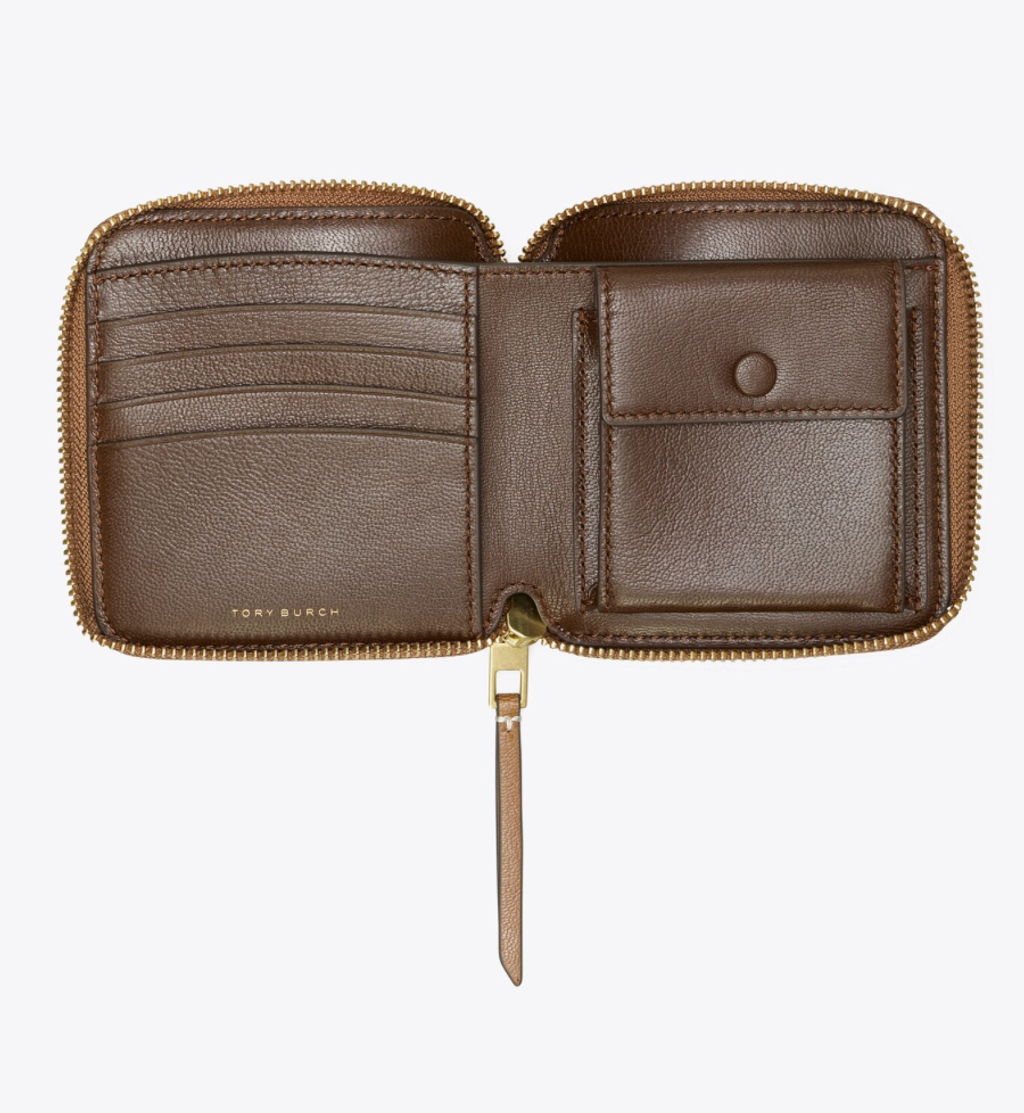 Tory Burch T Monogram Leather Bifold Wallet