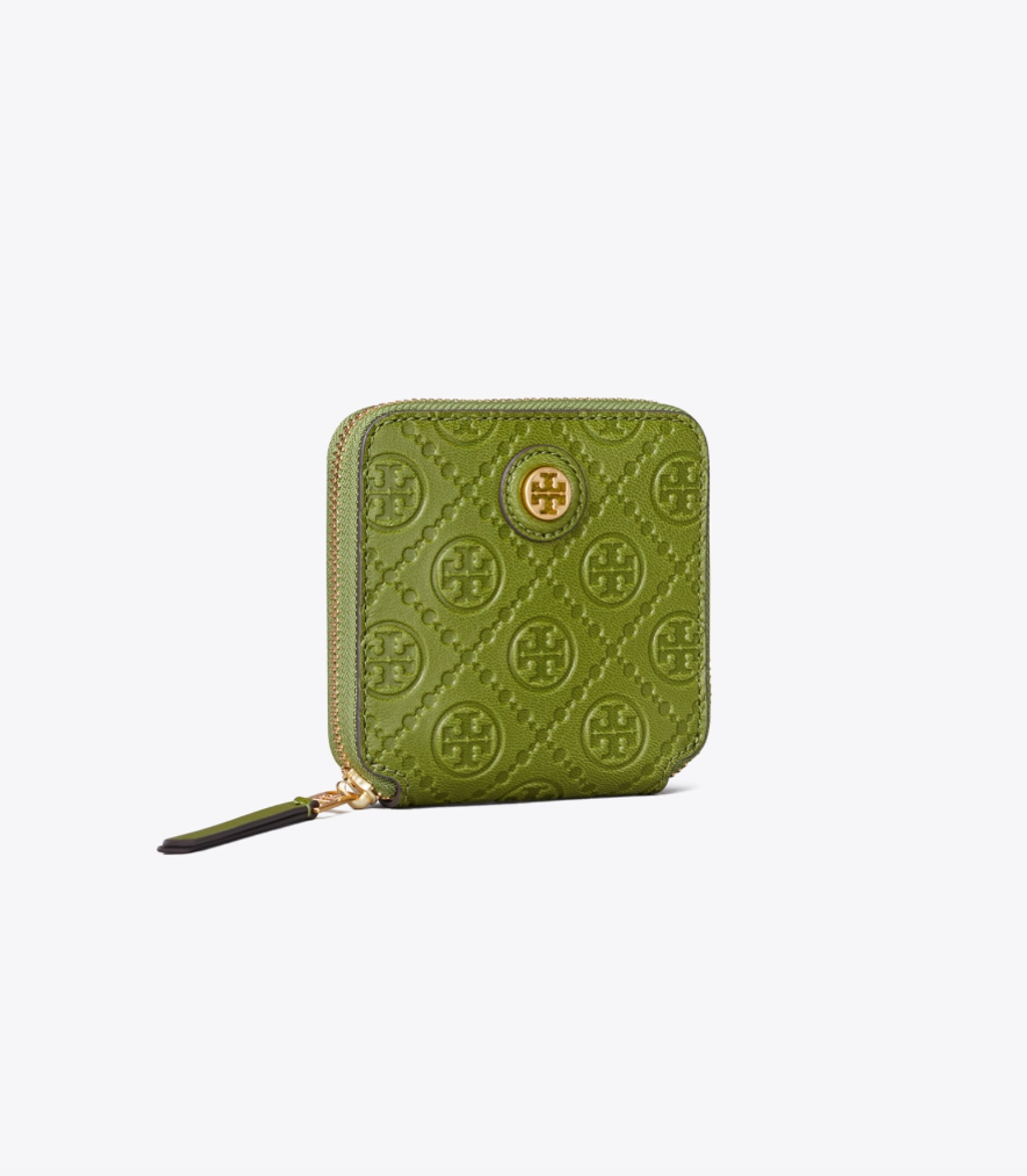 Tory Burch T Monogram Leather Bi-fold Wallet – Luxe Paradise