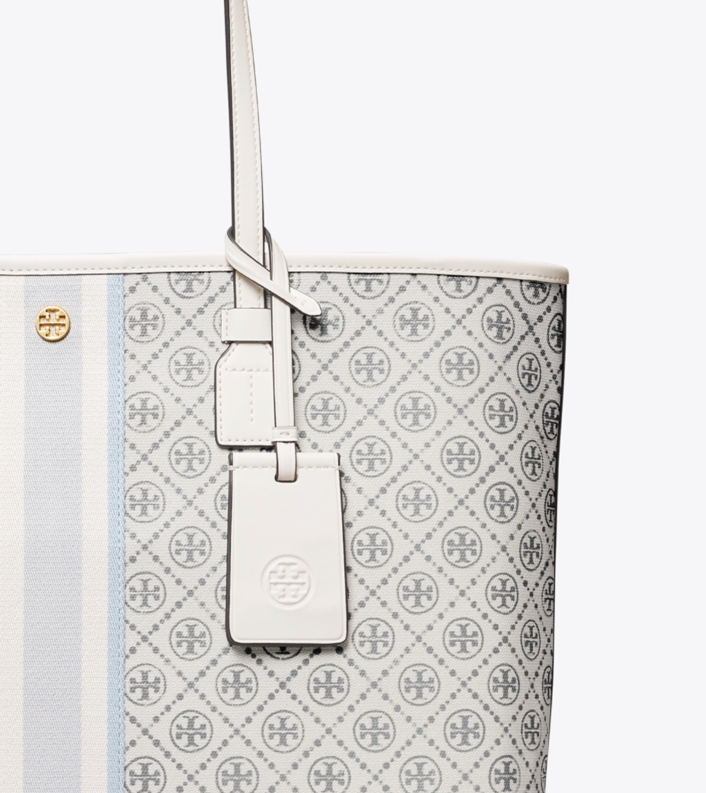 Tory Burch T Monogram Coated Canvas Tote – BB ASIA STORE