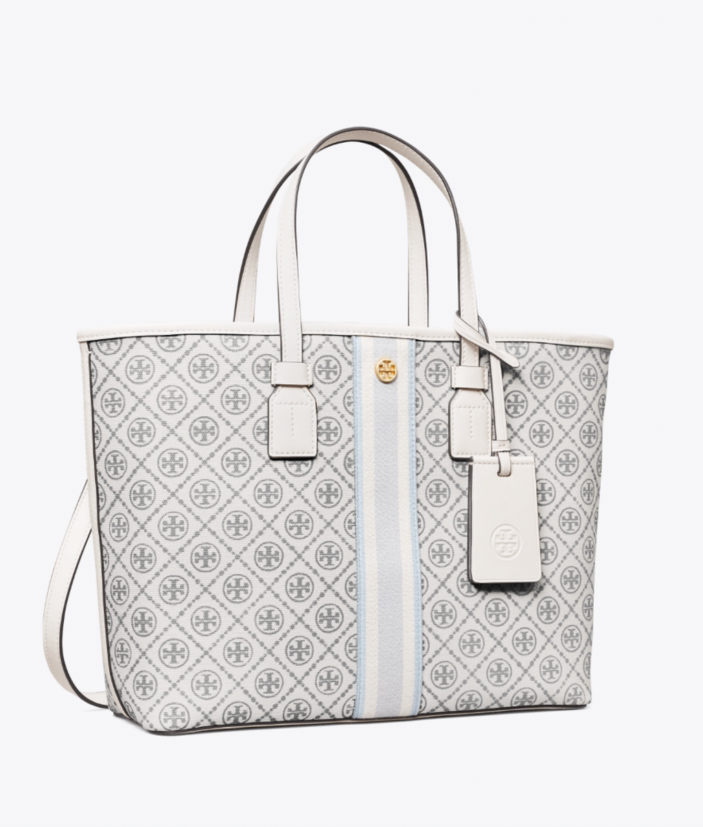 Shop Tory Burch T Monogram Coated Canvas Tote