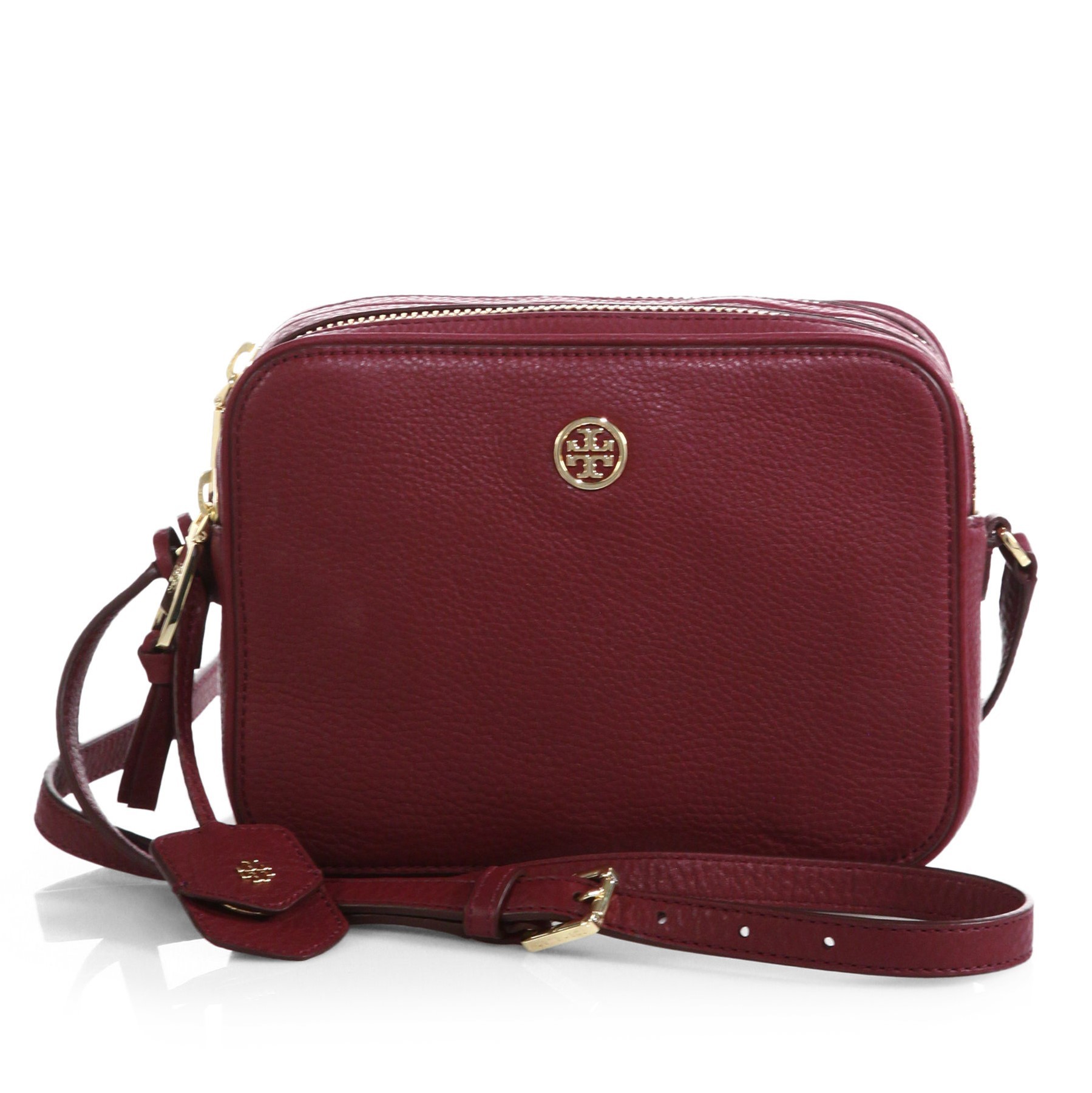 Tory Burch Carson Zip Top Crossbody Bag IUCN Water